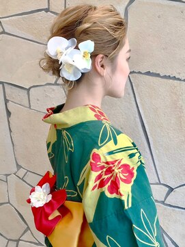 ケーツー あべのキューズモ-ル店(K-two) 【着付け担当・姫野】花火大会/天神祭/浴衣着付け/ヘアセット