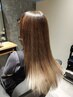 カット＋透明感アディクシーカラー　12650→11000