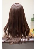 ☆ピンクブラウン☆艶感ロングスタイル