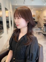 シー(SEA)&nbsp;盛れる！お顔周りカット/ショコラブラウンカラー