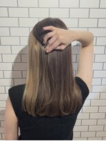 ノエル(noele)&nbsp;イヤリングカラー/ミルクティーベージュ×ベージュ