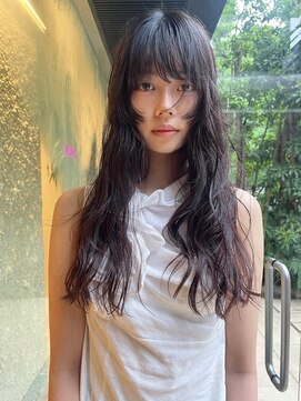 ルノ(RUNO) ミディアム・ロングパーマ/コテ巻き風/ゆるめ/韓国風/20代/30代