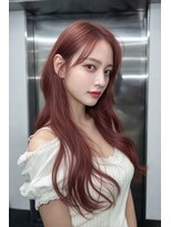 プライズ 所沢プロぺ通り店(prize)&nbsp;ピンクベージュレイヤーカットくびれケアブリーチカラー所沢