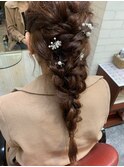 髪質改善　お呼ばれヘア　結婚式　ヘアセット@田代1/21