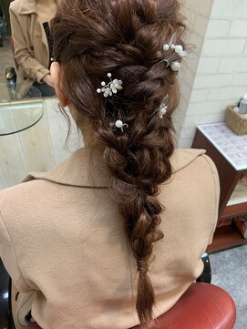 ロマンヤカタ ファース(ROMAN YAKATA fars) 髪質改善　お呼ばれヘア　結婚式　ヘアセット@田代1/21