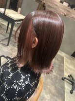 ステレオ ヘアデザイン 安城店(STEREO HAIR DESIGN)&nbsp;…ピンクインナーカラー(2月)…