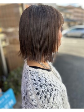 セットアップ 岡山北長瀬店(SET-UP) フリンジボブぱっつん似合わせカット