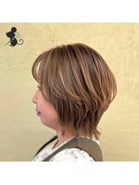 ヘアーコテージ ココ(hair cottage CoCo...)&nbsp;ウルフレイヤースタイル