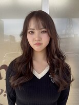 美容室 びゃんびゃん 社店&nbsp;レイヤー/アンブレラカラー/ピンクベージュ/イメチェン/前髪
