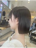 切りっぱなしボブ《幕張/幕張本郷/花見川区》