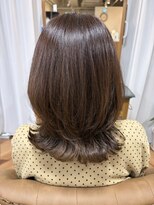 ラナ(LANA)&nbsp;髪質改善カラーで艶髪ピンクブラウン！