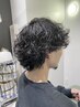 メンズカット＋パーマ＋眉カット　　　　￥11,000