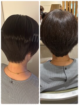 コルバース(COL BIRTH) ショートボブ×髪質改善微還元トリートメント