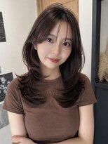 エトワ 中央店(etoi)&nbsp;大分ミディアムボブレイヤー軽め韓国レイヤーくびれスタイル