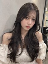 アクロ 梅田店(ACRO)&nbsp;艶ブラックワンホン風ロングレイヤー