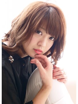 ミューズ(muze) ☆ 外ハネMIX 大人かわいくキメるラフミディ ☆