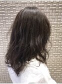 【新宿 Neolive】ダークブラウン*ふわミディ