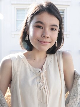 メロウ(MELLOW) シンプルなメルティショコラボブhair