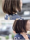 小顔ボブ