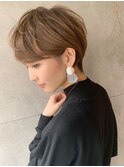 30、40代にオススメ☆横顔美人×絶壁解消ショート