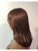 ヘアメイク オブジェ(hair make objet) 韓国スタイル コリアンオレンジ