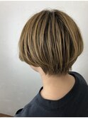 ハイトーン×ハンサムショート