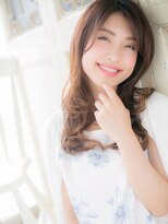 モッズ ヘア 福岡姪浜店(mod's hair) *mod's姪浜*…毛先パーマの大人かわいい小顔グラマラスロングd