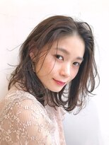 マルツ 銀座(maltu)&nbsp;ニュアンスミディレイヤー大人かわいい美髪ネビージュオリージュ