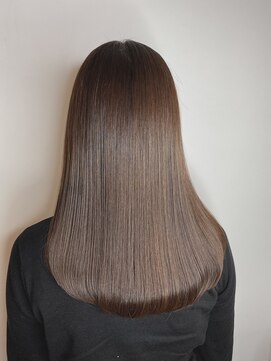 ジーナ セントラル銀座(Zina) ココアグレージュ＊髪質改善＊ラテカラー【ZinaCENTRAL】