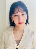 【HONEY渋谷】おさまり抜群きりっぱしロブ×オリーブアッシュ