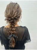インスタ映え間違いなしの2021年☆編みおろしヘア