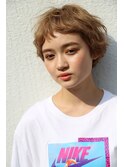 kisaiBUZZ＊西川史浩  美シルエットボブ×ミルクティーベージュ