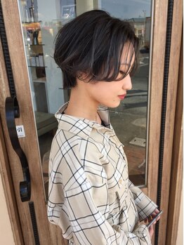 ベル(belle.)の写真/【大津/美咲野】こだわりの似合わせデザインで印象もぐっと変化！理想のショートヘアを叶える♪