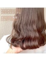 ワット 原宿店(W)&nbsp;【W-ワット-原宿店 】ブリーチなし ラテベージュ