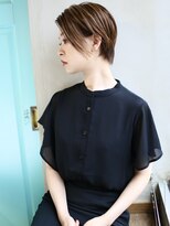 バース(BIRTH)&nbsp;天神【BIRTH】ペールベージュ×前髪なしショート×美髪　4