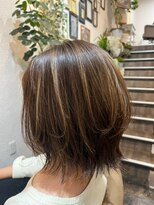 ココロカラ(Cocorokara)&nbsp;ハイライトボブ