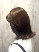【tetote村山サロンスタイル】外はねセミディ