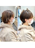 Lond.海気 大人丸みショート 耳掛け