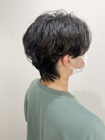 ヘアーアンドリラクゼーション オブジェ(hair&relaxation obje)&nbsp;センターパート＋ソフトマッシュウルフ