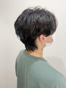ヘアーアンドリラクゼーション オブジェ(hair&relaxation obje) センターパート＋ソフトマッシュウルフ