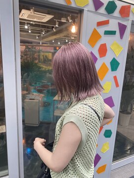 リガナッツ 池袋店(Riganuts) ペールラベンダーピンク