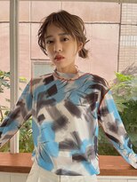 ウッド(uood) 【uood】ベージュカラー×アレンジ