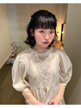 シキ オルガン 大宮(siki ORGAN) 透明感カラー/暗髪透明感/外ハネボブ