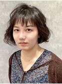 ふんわりボブ