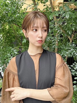 シェルター バイ トウキョウ(Shelter by TOKYO) 耳掛け簡単スタイリング/大人ショートボブ