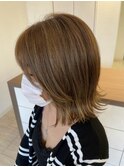 ハイライト×ベージュ♪