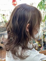 マーメイドヘアー(MERMAID HAIR) 韓国風バンク&桜ピンク系カラー