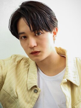 オーシャントーキョー 原宿(OCEAN TOKYO) 韓国ヘアカルマパーマカルマバングセンターパート黒髪