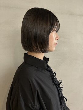ソイリウム 下北沢(soi rium) シンプルボブ_切りっぱなし