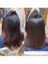 カシュカシュ(cache cache)&nbsp;髪質改善　酸性ストレート　酸性矯正　用賀